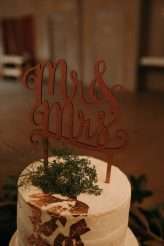 Romantic Moody Autumnal Woodland Wedding 56