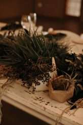 Romantic Moody Autumnal Woodland Wedding 6