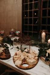 Romantic Moody Autumnal Woodland Wedding 86