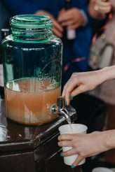 colourful brixton bandstand school hall london wedding 25