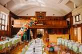 colourful brixton bandstand school hall london wedding 35