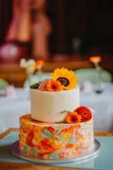 colourful brixton bandstand school hall london wedding 42