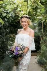 Boho Glasshouse Midsummer Nights Dream Wedding 45
