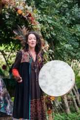 Boho Hippy Festival Wedding with a Shamanic Ceremony (30)