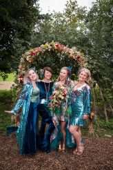Boho Hippy Festival Wedding with a Shamanic Ceremony (36)