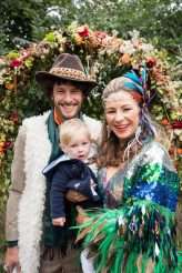 Boho Hippy Festival Wedding with a Shamanic Ceremony (40)