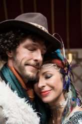 Boho Hippy Festival Wedding with a Shamanic Ceremony (43)