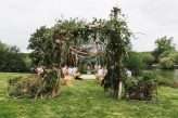 Botanical Rainbow Summer Festival Wedding (34)