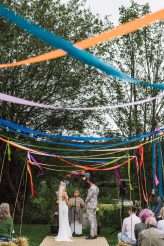 Botanical Rainbow Summer Festival Wedding (38)