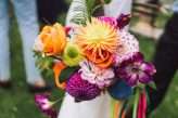 Botanical Rainbow Summer Festival Wedding (51)