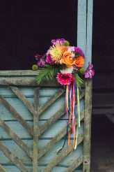 Botanical Rainbow Summer Festival Wedding (65)