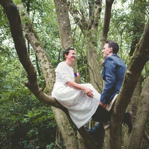 Floral Rainbow Folk Festival Wedding (32)