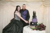 Halloween Gothic Medieval Viking Wedding 75