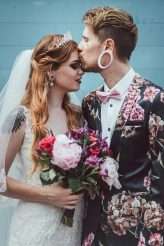 Rustic Woodland Rock n Roll Vegan Wedding 26