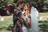 Rustic Woodland Rock n Roll Vegan Wedding 37