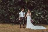 Rustic Woodland Rock n Roll Vegan Wedding 44