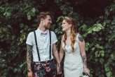 Rustic Woodland Rock n Roll Vegan Wedding 45