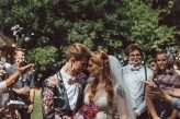 Rustic Woodland Rock n Roll Vegan Wedding 53