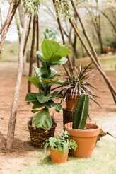 Southern Lodge Wedding with Modern Bohemian Styling & The Guests All in White (2)