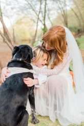 Southern Lodge Wedding with Modern Bohemian Styling & The Guests All in White (32)