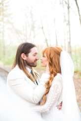 Southern Lodge Wedding with Modern Bohemian Styling & The Guests All in White (37)