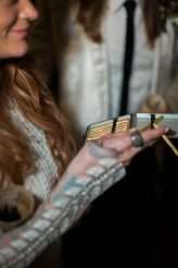 Southern Lodge Wedding with Modern Bohemian Styling & The Guests All in White (58)