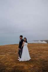 Super Cute Clifftop Engagement Shoot in Brighton (20)