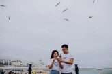 Super Cute Clifftop Engagement Shoot in Brighton (4)
