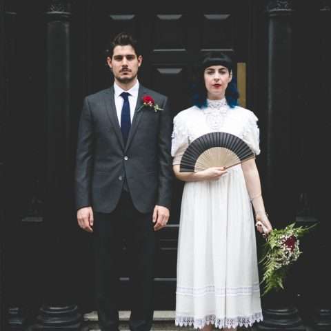 Twin Peaks Meets a Classic Vintage Wedding in Dublin (30)