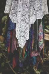 A Pot Luck Woodland Wedding with the Groom in Dungarees! (13)