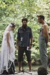A Pot Luck Woodland Wedding with the Groom in Dungarees! (17)