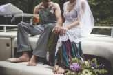 A Pot Luck Woodland Wedding with the Groom in Dungarees! (21)