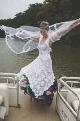 A Pot Luck Woodland Wedding with the Groom in Dungarees! (29)