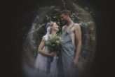 A Pot Luck Woodland Wedding with the Groom in Dungarees! (40)