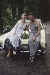 A Pot Luck Woodland Wedding with the Groom in Dungarees! (42)