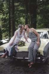 A Pot Luck Woodland Wedding with the Groom in Dungarees! (43)