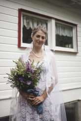 A Pot Luck Woodland Wedding with the Groom in Dungarees! (47)