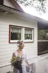 A Pot Luck Woodland Wedding with the Groom in Dungarees! (48)