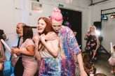 All-The-Colours Hackney Warehouse Wedding with a McDonald’s Wedding Breakfast! (92)