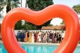Colourful & Creative Poolside Wedding in Palm Springs (70)