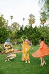 Colourful & Creative Poolside Wedding in Palm Springs (72)