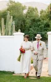 Colourful & Creative Poolside Wedding in Palm Springs (75)