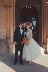 Elegant Retro Wedding Jam-Packed with DIY Ideas (& Cats) (30)