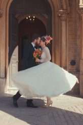 Elegant Retro Wedding Jam-Packed with DIY Ideas (& Cats) (31)