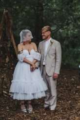 Fashion-Forward Festival Wedding with an Alexander McQueen Inspired Dress (17)