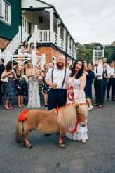 Poirot-Themed Wedding at a Vintage Motorsport Museum with Tony Tony the Miniature Pony! (29)