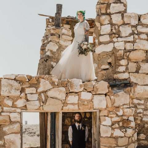 Road Trip Meets Intimate Arizona Ghost Town Wedding (46)