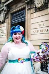 Rockabilly Rainbow Folk Festival Wedding (1)