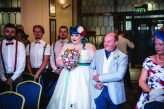 Rockabilly Rainbow Folk Festival Wedding (5)