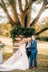 Vintage Bohemian Taxidermy Succulent Tattooed Bride 60